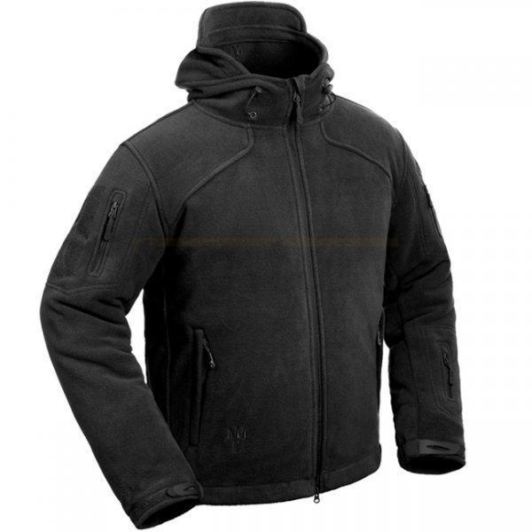 Pitchfork FAHRIUS Heavy Fleece Jacket - Black - L