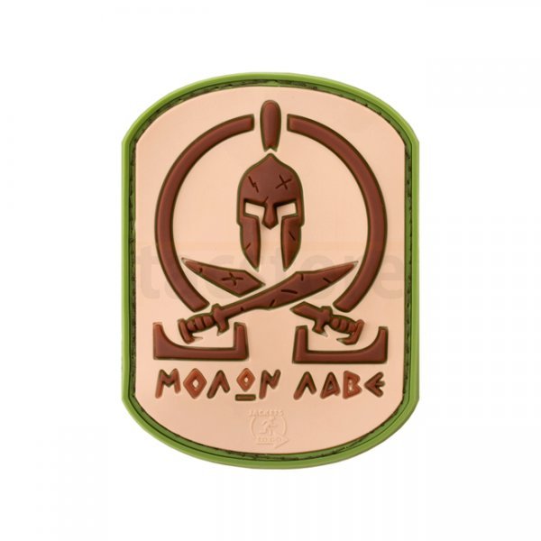 JTG Molon Labe Rubber Patch - Multicam