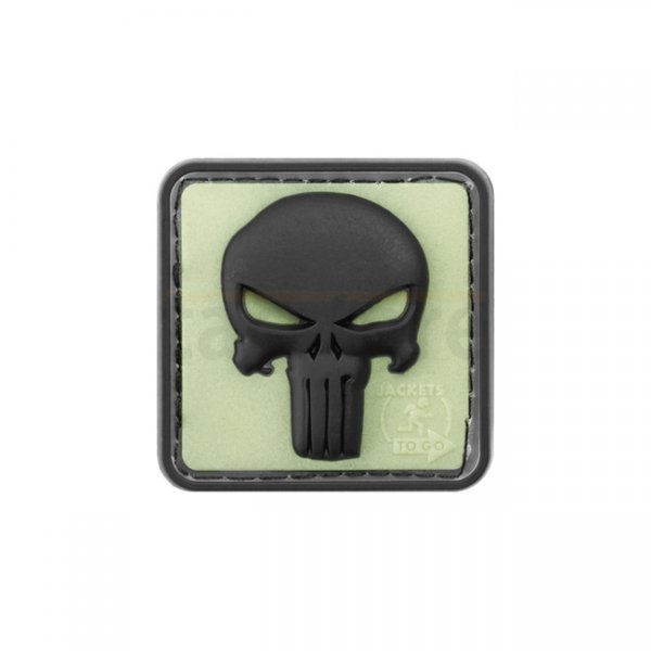 JTG Punisher Rubber Patch - Glow Back