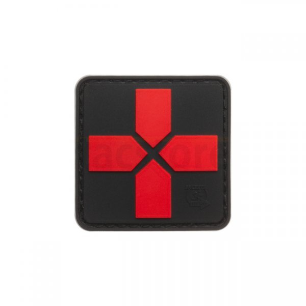 JTG Red Cross Rubber Patch 40mm - Blackmedic