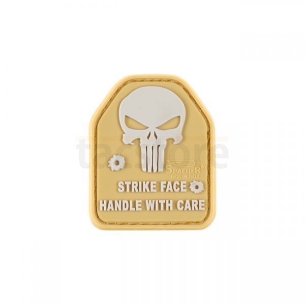 JTG SAPI Skull Rubber Patch - Desert