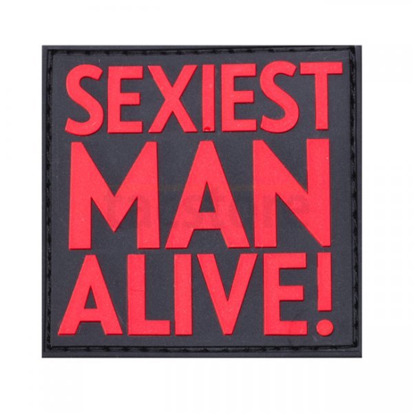 JTG Sexiest Man Alive Rubber Patch - Blackmedic