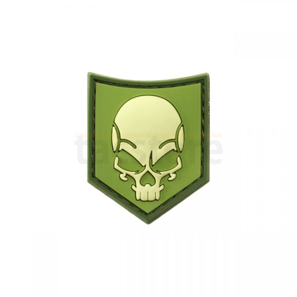 JTG SOF Skull Rubber Patch - Forest