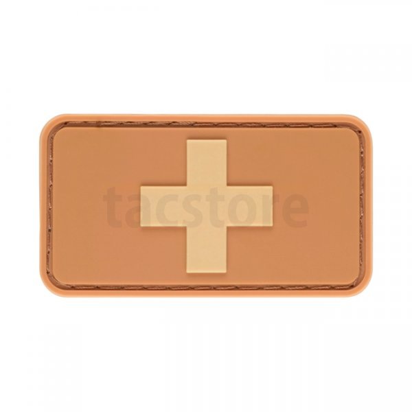 JTG Swiss Flag Rubber Patch - Desert