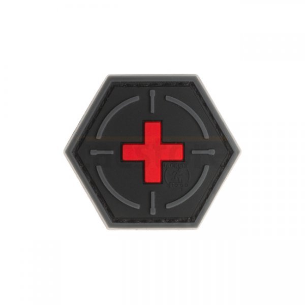 JTG Tactical Medic Rubber Patch - Blackmedic