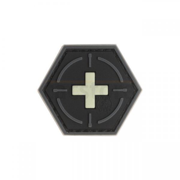 JTG Tactical Medic Rubber Patch - Glow in the Dark