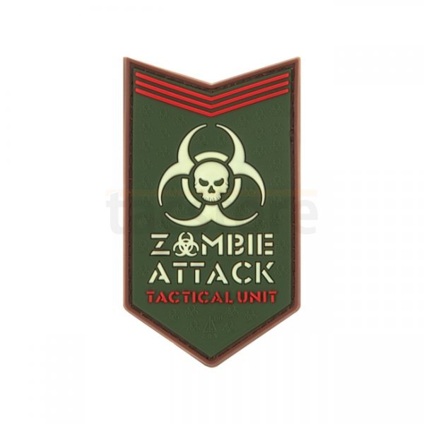 JTG Zombie Attack Rubber Patch - Multicam