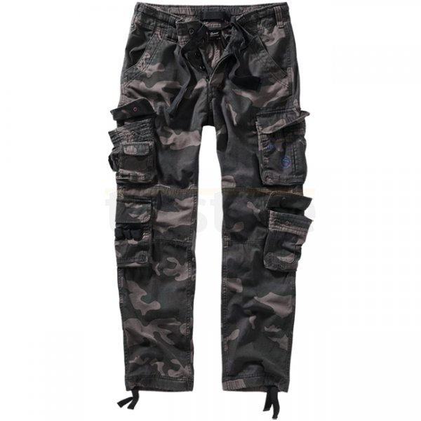 Brandit Pure Slim Fit Trousers - Darkcamo - M