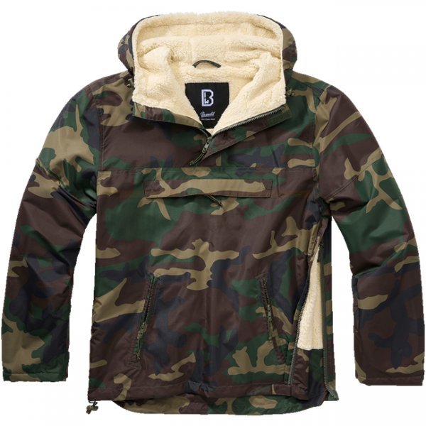 Brandit Windbreaker Sherpa - Woodland - 3XL