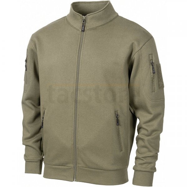 MFH Tactical Sweatjacket - Olive - M