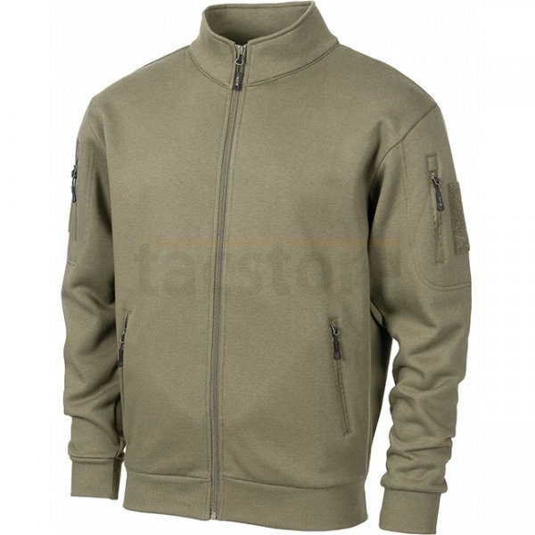 MFH Tactical Sweatjacket - Olive - 2XL