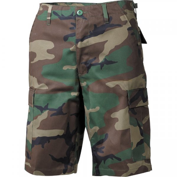 MFH BW Bermuda Shorts Side Pockets  - Woodland - M