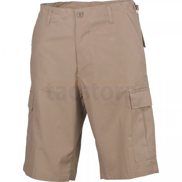 MFH US Bermuda Shorts Ripstop - Khaki - 2XL