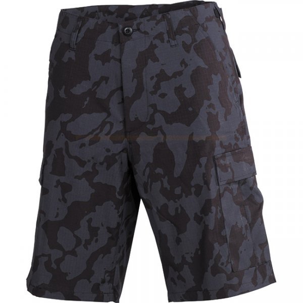 MFH US Bermuda Shorts Ripstop - Night Camo - S