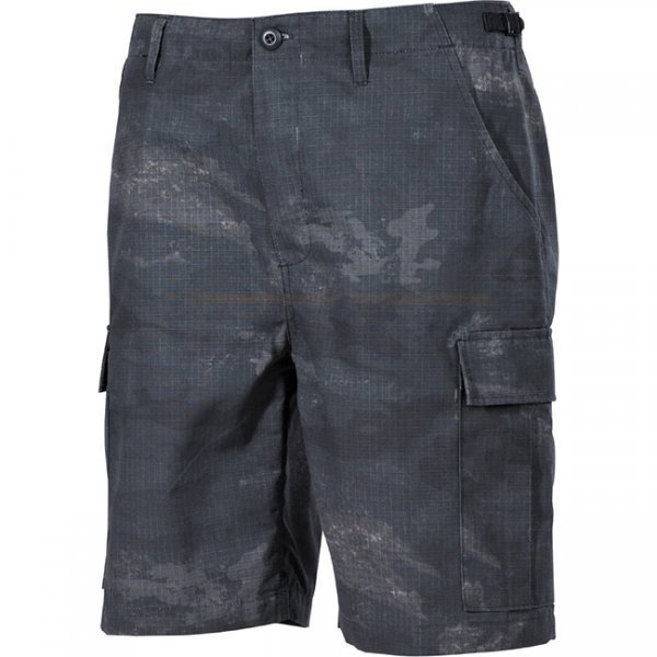 MFH US Bermuda Shorts Ripstop - HDT Camo LE - XL