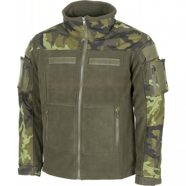 MFHProfessional COMBAT Fleece Jacket - M95 CZ Camo - M