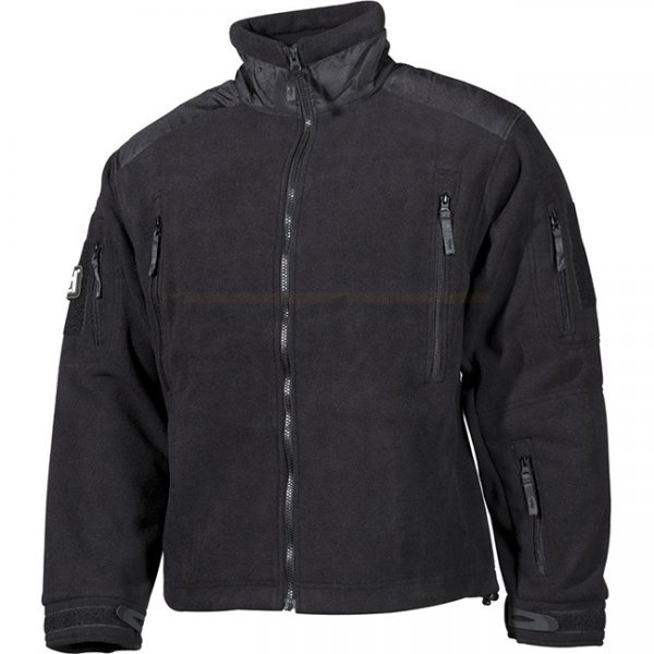 MFHHighDefence HEAVY STRIKE Fleece Jacket - Black - S