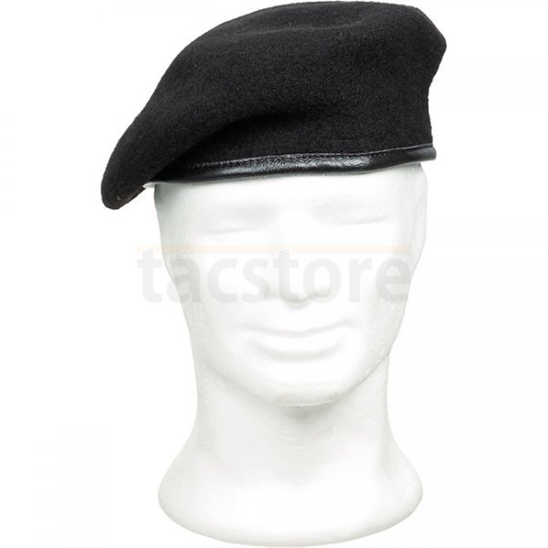 MFH BW Beret - Black - 57