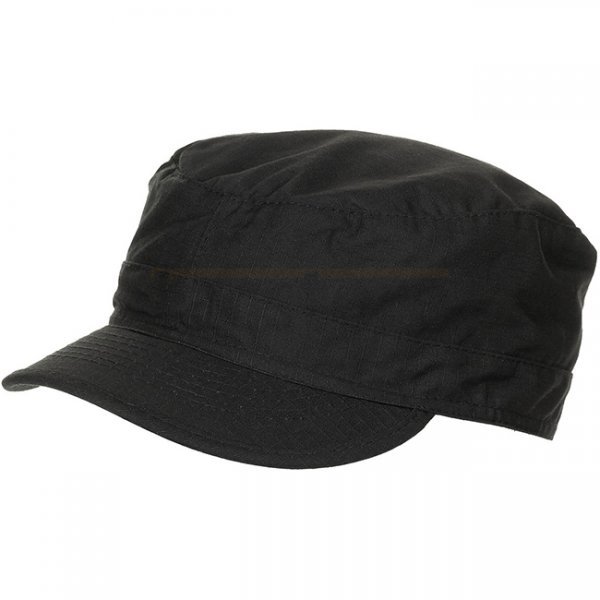 MFH US BDU Field Cap Ripstop - Black - M