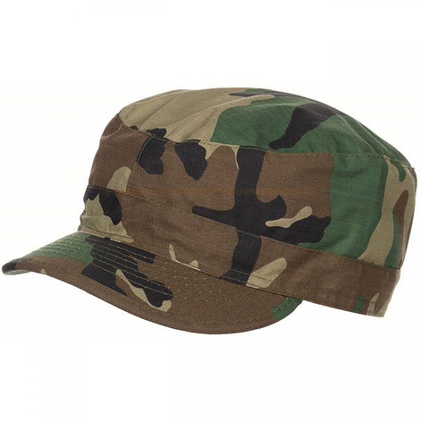 MFH US BDU Field Cap Ripstop - Woodland - L