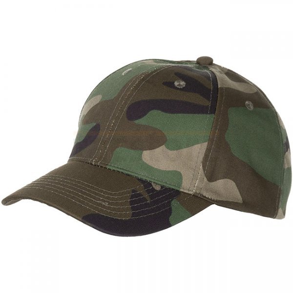 MFH US Ballcap Size Adjustable - Woodland