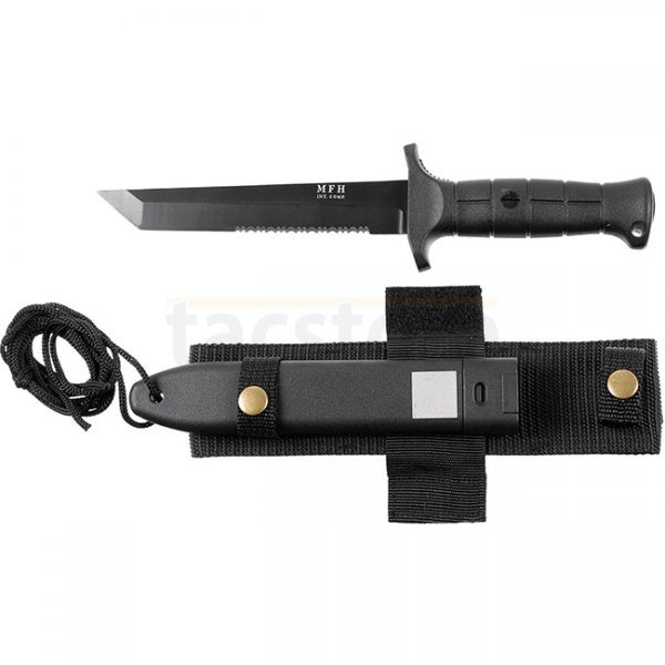 MFH Combat Knife - Black