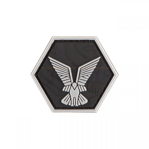 JTG Hex Scouts Rubber Patch - Black