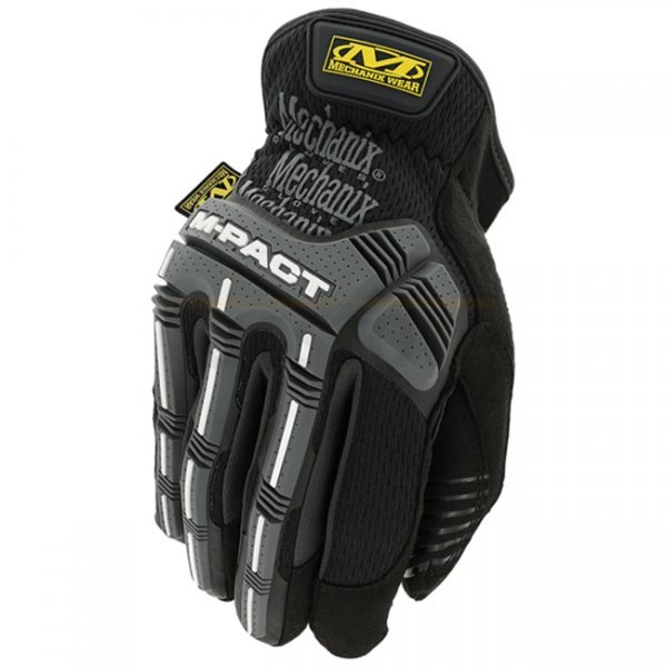 Mechanix M-Pact Open Cuff Gloves - Grey - M