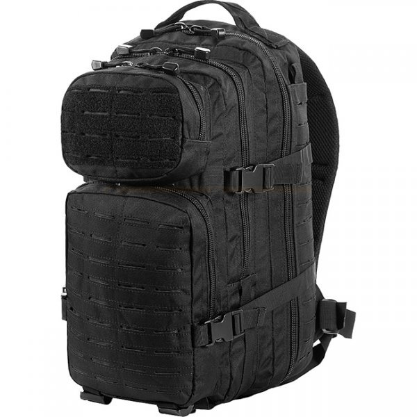 M-Tac Assault Pack Backpack Laser Cut - Black