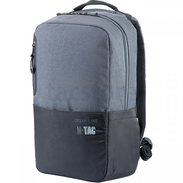 M-Tac Backpack Urban Line Laptop Pack - Dark Grey