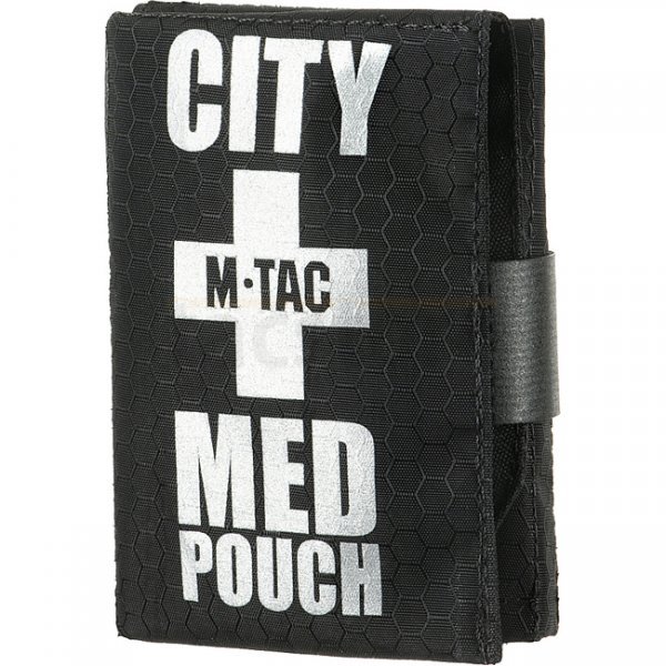 M-Tac City Med Pouch Hex - Black