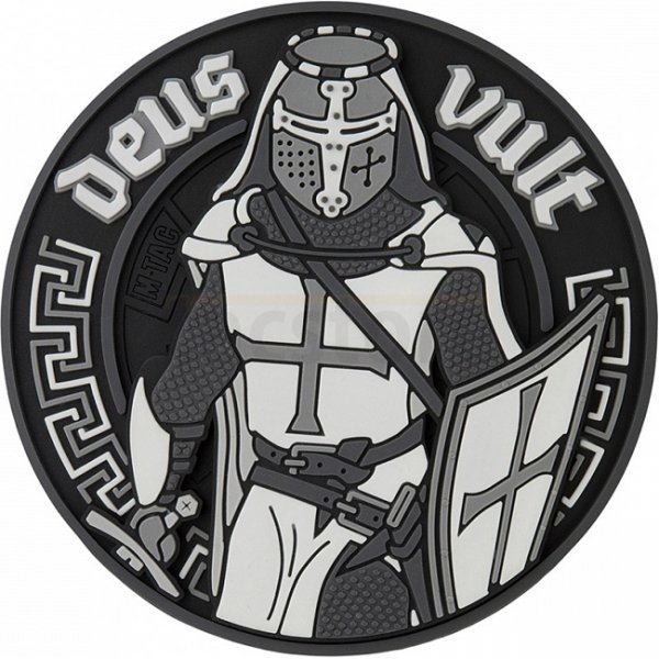 M-Tac Deus Vult 3D Rubber Patch - Black