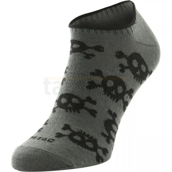 M-Tac Lightweight Summer Socks Pirate Skull - Olive - 39-42