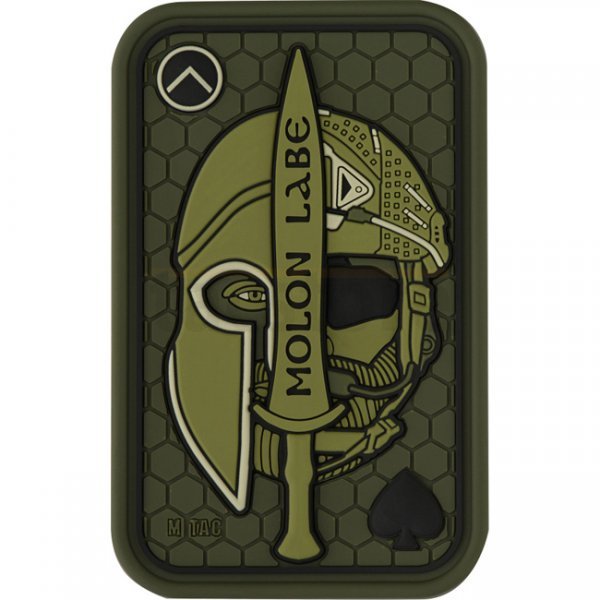 M-Tac Molon Labe Ace 3D Rubber Patch - Olive