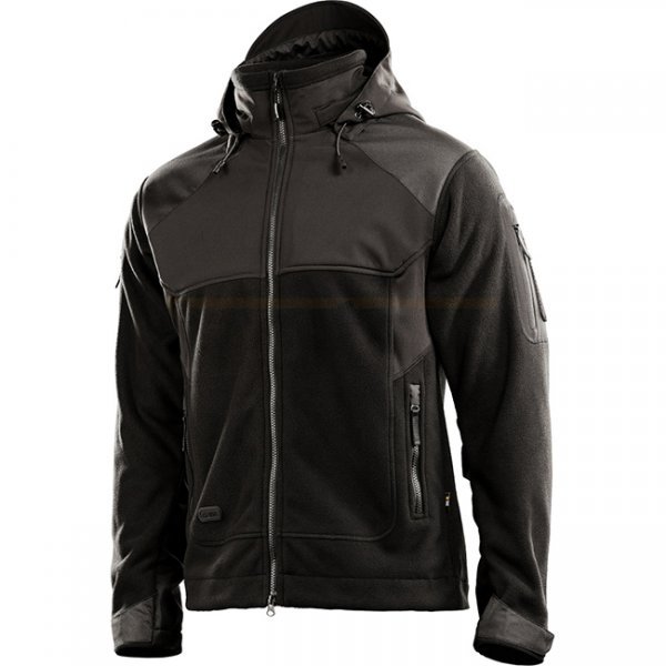 M-Tac Norman Windblock Fleece Jacket - Black - 2XL