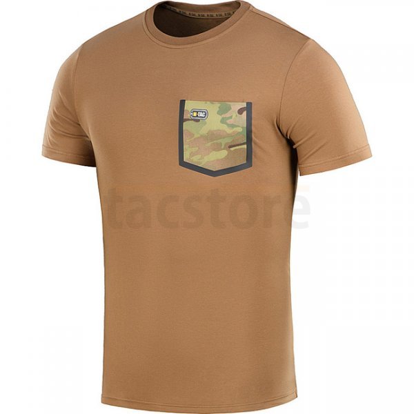 M-Tac Pocket T-Shirt 93/7 - Coyote - 3XL