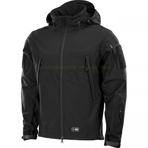 M-Tac Soft Shell Jacket - Black - 3XL