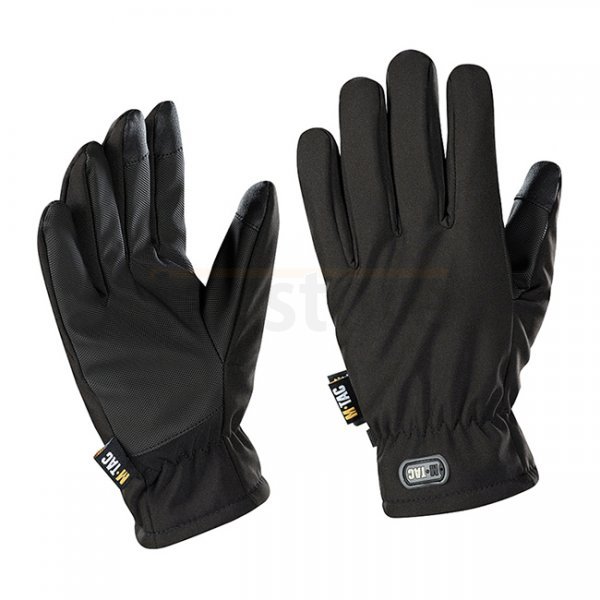 M-Tac Thinsulate Soft Shell Gloves - Black - M