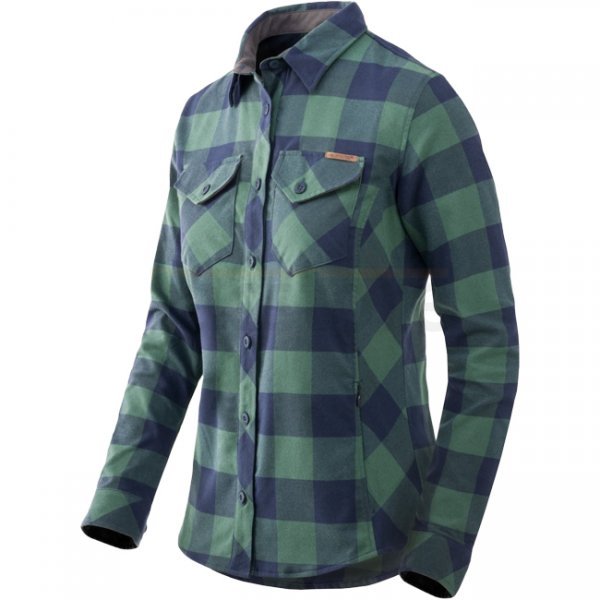 Helikon-Tex Marigold Woman's Shirt - Moss Green Checkered - XS