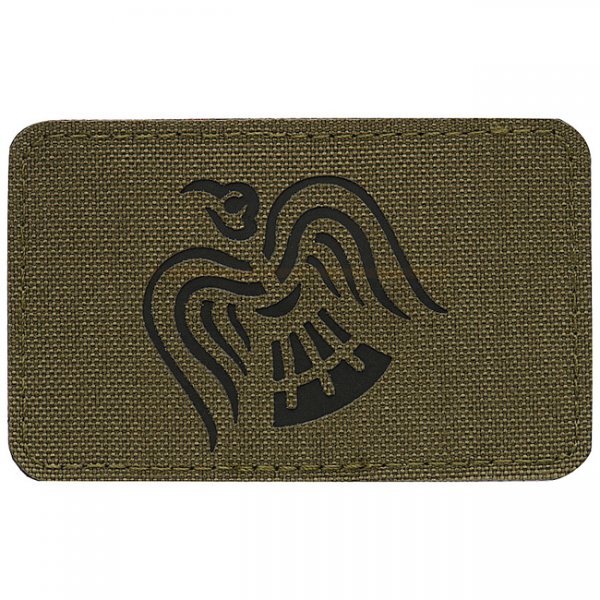 M-Tac Raven Banner Laser Cut Patch - Ranger Green / Black