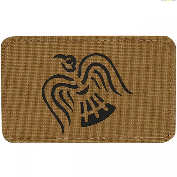 M-Tac Raven Banner Laser Cut Patch - Coyote / Black