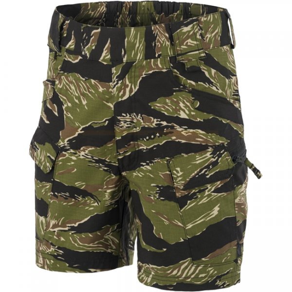 Helikon-Tex UTS Urban Tactical Shorts 6 PolyCotton Stretch Ripstop - Tiger Stripe - L