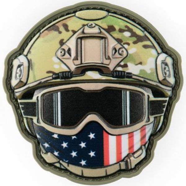 M-Tac Emoji USA Man 1 Rubber Patch - Multicam