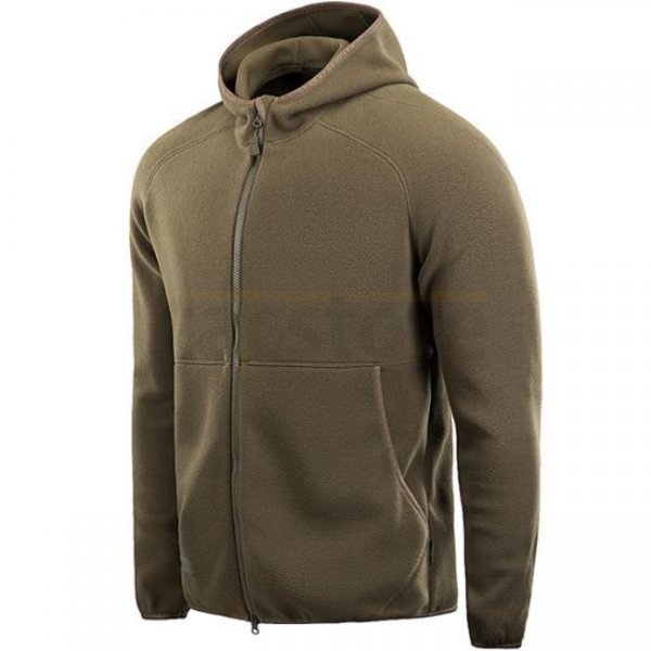 M-Tac Lite Microfleece Hoodie - Army Olive - L