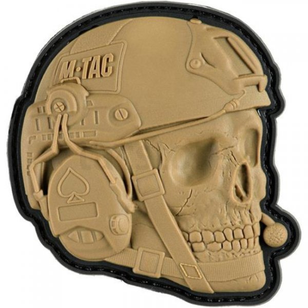 M-Tac Operator 3D Rubber Patch - Coyote