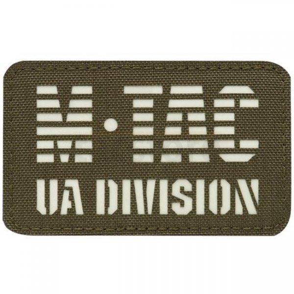 M-Tac UA Division Laser Cut Patch GID - Ranger Green