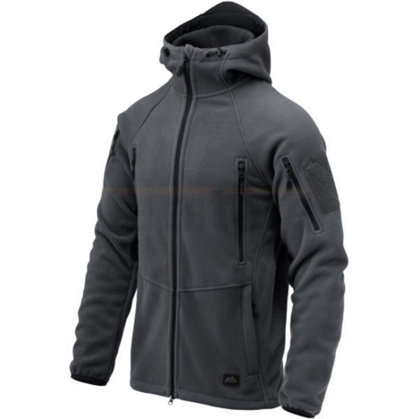 Helikon-Tex Patriot Jacket Mk 2 Hybrid Fleece - Shadow Grey / Black - M