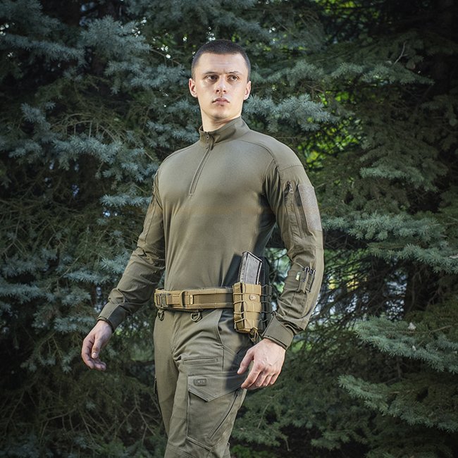 TacStore - Der führende Tactical und Outdoor Shop für Polizeibedarf mit dem  grössten Sortiment Europas. M-Tac Combat Shirt - Dark Olive - M - Long