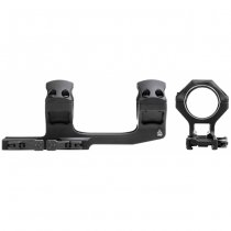 Leapers Accu-Sync QR 34mm Extra High Profile 57mm Offset Mount - Black