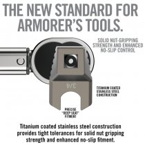 Real Avid Master-Fit Armorer's Crowfoot 3/4 Inch Muzzle Device Wrench